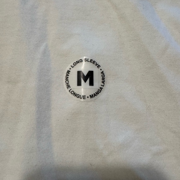 Unisex Vans White and Black Checkered Long Sleeve Shirt - Picture 3 of 8